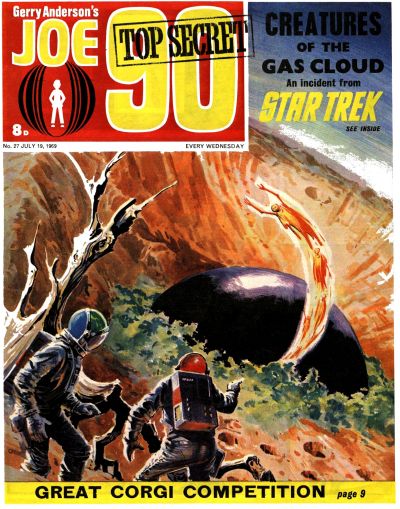 Cover for Joe 90 Top Secret (City Magazines; Century 21 Publications, 1969 series) #27