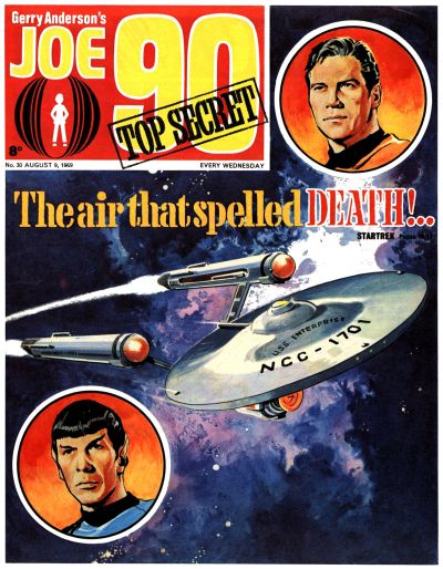 Cover for Joe 90 Top Secret (City Magazines; Century 21 Publications, 1969 series) #30