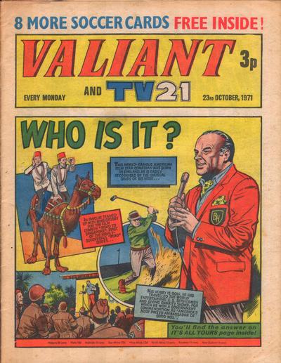 Cover for Valiant and TV21 (IPC, 1971 series) #23rd October 1971