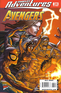 Cover for Marvel Adventures The Avengers (Marvel, 2006 series) #34