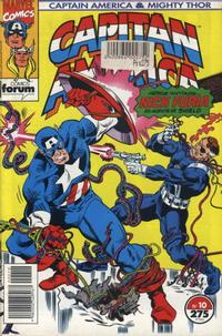 Cover Thumbnail for Capitán América & Thor El Poderoso (Planeta DeAgostini, 1993 series) #10