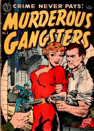 Cover for Murderous Gangsters (Avon, 1951 series) #1