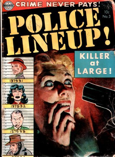 Cover for Police Line-Up (Avon, 1951 series) #3