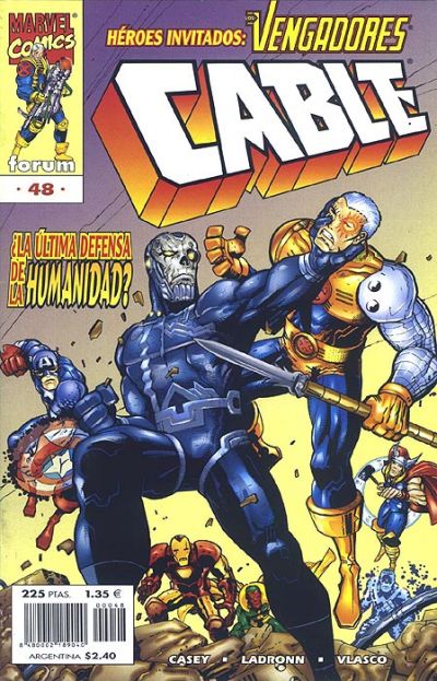 Cover for Cable (Planeta DeAgostini, 1996 series) #48