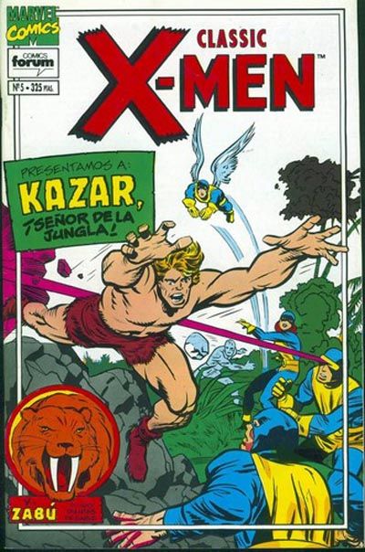 Cover for Classic X-Men (Planeta DeAgostini, 1994 series) #5