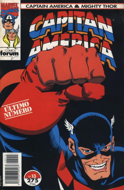 Cover for Capitán América & Thor El Poderoso (Planeta DeAgostini, 1993 series) #13