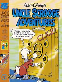 Cover Thumbnail for Walt Disney's Uncle Scrooge Adventures in Color (Gladstone, 1996 series) #9