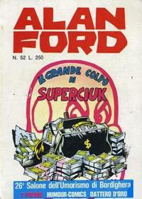 Cover Thumbnail for Alan Ford (Editoriale Corno, 1969 series) #52