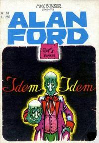 Cover for Alan Ford (Editoriale Corno, 1969 series) #63
