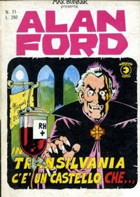 Cover for Alan Ford (Editoriale Corno, 1969 series) #71