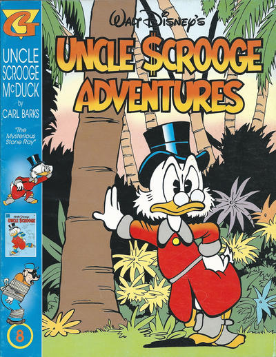 Cover for Walt Disney's Uncle Scrooge Adventures in Color (Gladstone, 1996 series) #8
