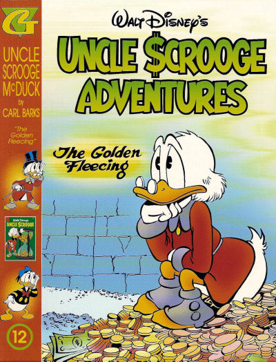 Cover for Walt Disney's Uncle Scrooge Adventures in Color (Gladstone, 1996 series) #12
