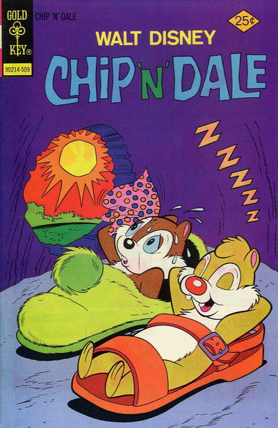 Cover for Walt Disney Chip 'n' Dale (Western, 1967 series) #35 [Gold Key]