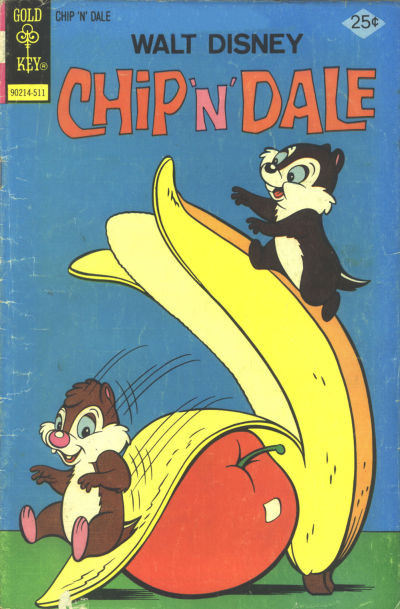 Cover for Walt Disney Chip 'n' Dale (Western, 1967 series) #36 [Gold Key]