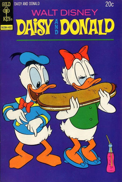 Cover for Walt Disney Daisy and Donald (Western, 1973 series) #4 [Gold Key]