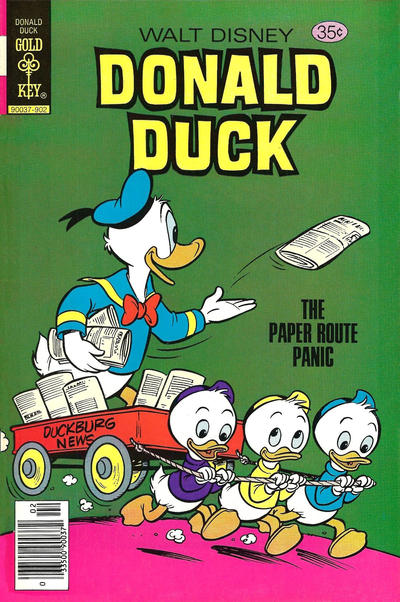 Cover for Donald Duck (Western, 1962 series) #204 [Gold Key]