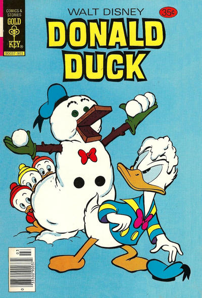Cover for Donald Duck (Western, 1962 series) #205 [Gold Key]