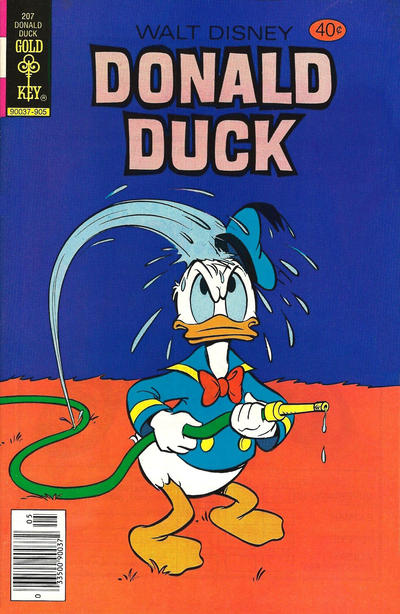 Cover for Donald Duck (Western, 1962 series) #207 [Gold Key]