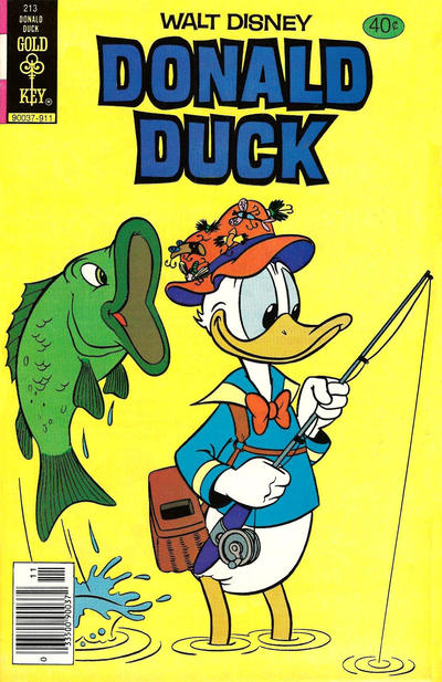 Cover for Donald Duck (Western, 1962 series) #213 [Gold Key]