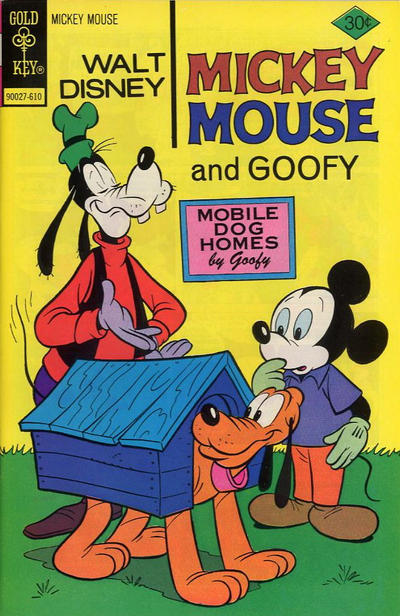 Cover for Mickey Mouse (Western, 1962 series) #167 [Gold Key]
