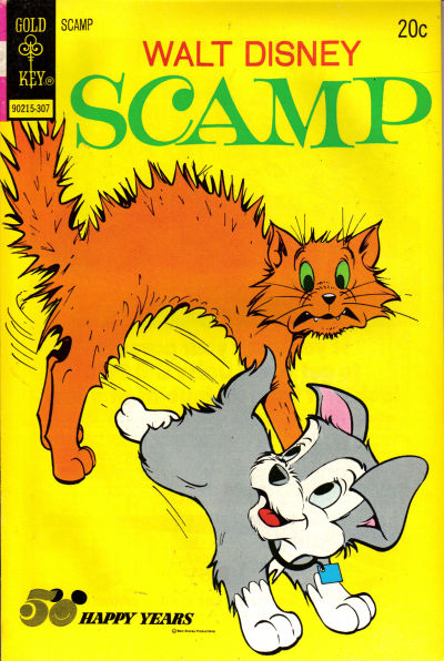 Cover for Walt Disney Scamp (Western, 1967 series) #12 [Gold Key]