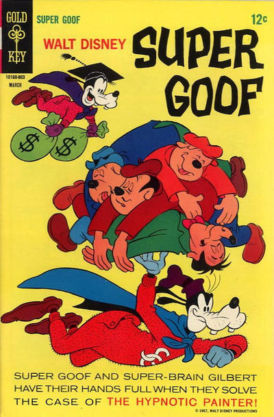 Cover for Walt Disney Super Goof (Western, 1965 series) #10