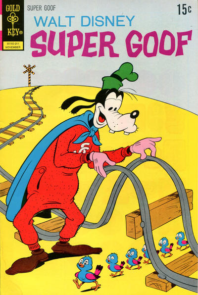 Cover for Walt Disney Super Goof (Western, 1965 series) #23 [Gold Key]
