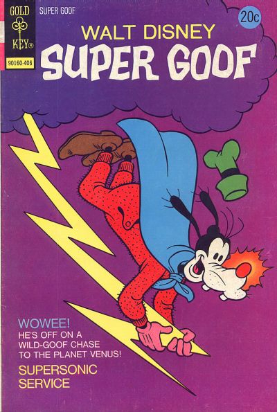 Cover for Walt Disney Super Goof (Western, 1965 series) #30 [Gold Key]