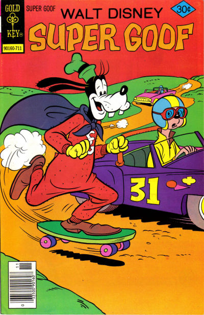 Cover for Walt Disney Super Goof (Western, 1965 series) #44 [Gold Key]
