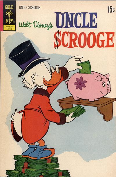 Cover for Walt Disney Uncle Scrooge (Western, 1963 series) #98 [Gold Key]