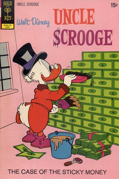 Cover for Walt Disney Uncle Scrooge (Western, 1963 series) #99 [Gold Key]