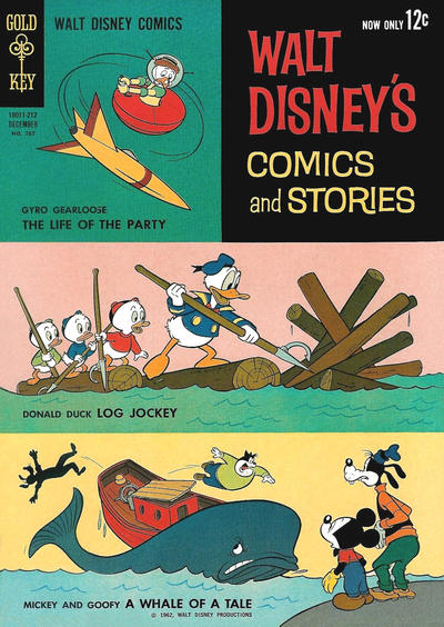 Cover for Walt Disney's Comics and Stories (Western, 1962 series) #v23#3 (267)