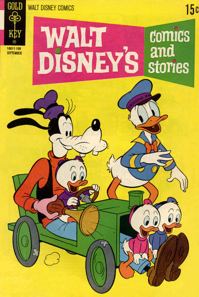 Cover for Walt Disney's Comics and Stories (Western, 1962 series) #v31#12 (372)