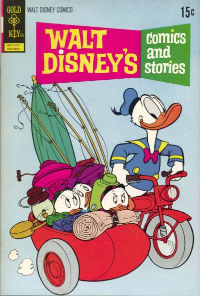 Cover for Walt Disney's Comics and Stories (Western, 1962 series) #v33#1 (385)