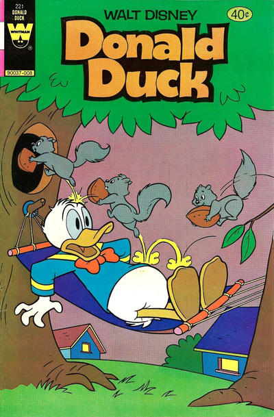 Cover for Donald Duck (Western, 1962 series) #221