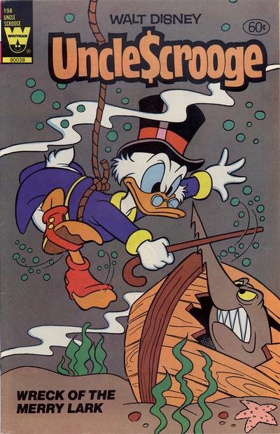 Cover for Walt Disney Uncle Scrooge (Western, 1963 series) #198