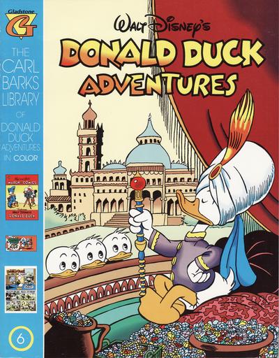 Cover for Carl Barks Library of Walt Disney's Donald Duck Adventures in Color (Gladstone, 1994 series) #6