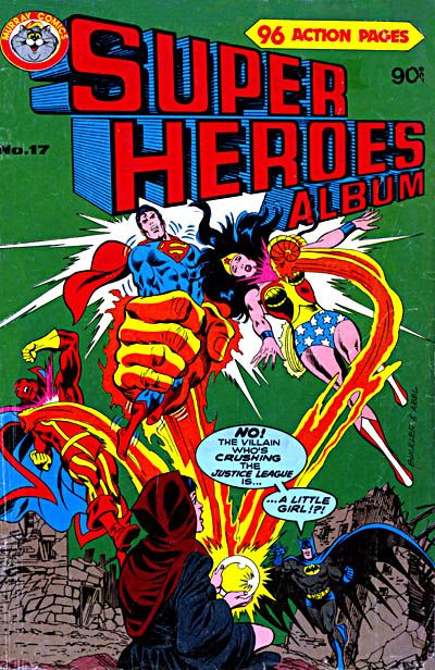 Cover for Super Heroes Album (K. G. Murray, 1976 series) #17