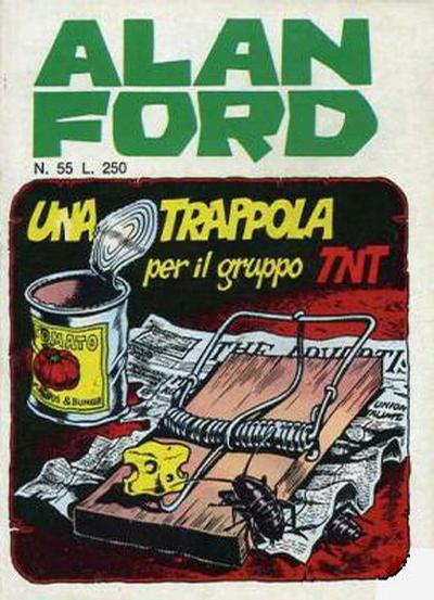 Cover for Alan Ford (Editoriale Corno, 1969 series) #55