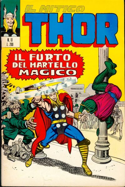 Cover for Il Mitico Thor (Editoriale Corno, 1971 series) #11