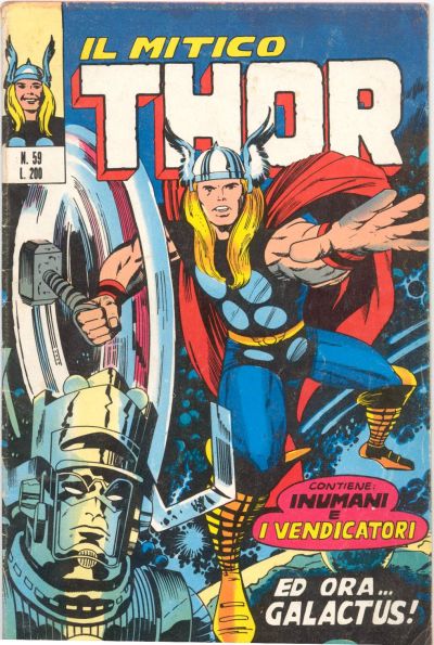 Cover for Il Mitico Thor (Editoriale Corno, 1971 series) #59
