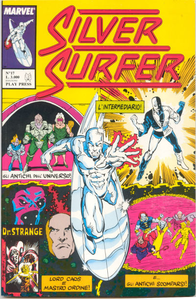 Cover for Silver Surfer (Play Press, 1989 series) #17