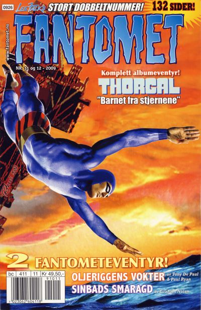 Cover for Fantomet (Hjemmet / Egmont, 1998 series) #11-12/2009