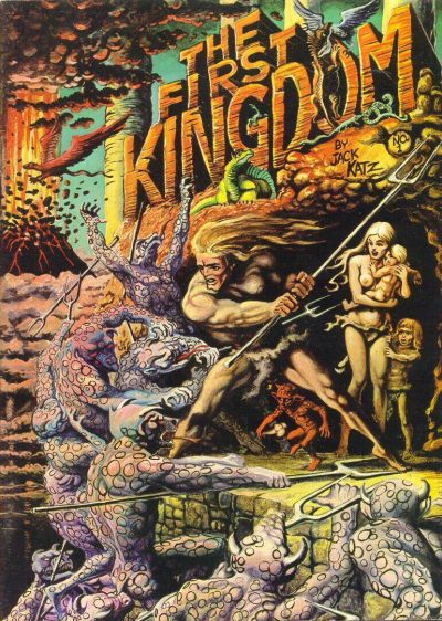 Cover for The First Kingdom (Comics and Comix, 1974 series) #1 [First Printing Painted Cover]