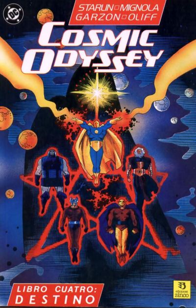Cover for Cosmic Odyssey (Zinco, 1989 series) #4