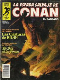 Cover for La Espada Salvaje de Conan (Planeta DeAgostini, 1982 series) #20