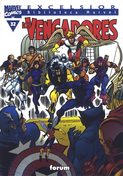 Cover for Biblioteca Marvel: Los Vengadores (Planeta DeAgostini, 1999 series) #32
