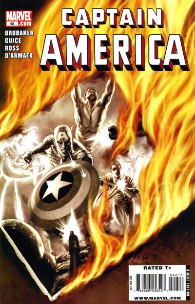 Cover for Captain America (Marvel, 2005 series) #48