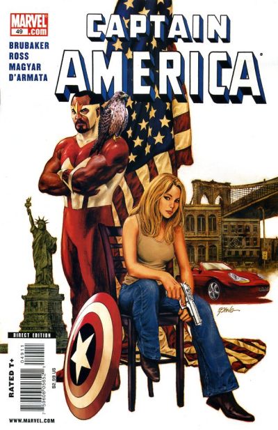 Cover for Captain America (Marvel, 2005 series) #49