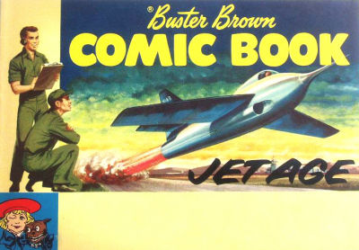 Cover for Buster Brown Comic Book: Jet Age (Brown Shoe Co., 1950 series) 